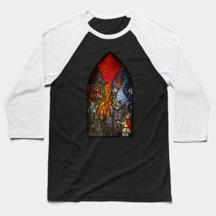 Stained Glass Fairy Tale Baseball T-Shirt